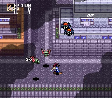 Kenyuu Densetsu Yaiba (Japan) screen shot game playing